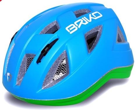 Briko Paint Kids Helmet Blue/ Lime  48-54 Small
