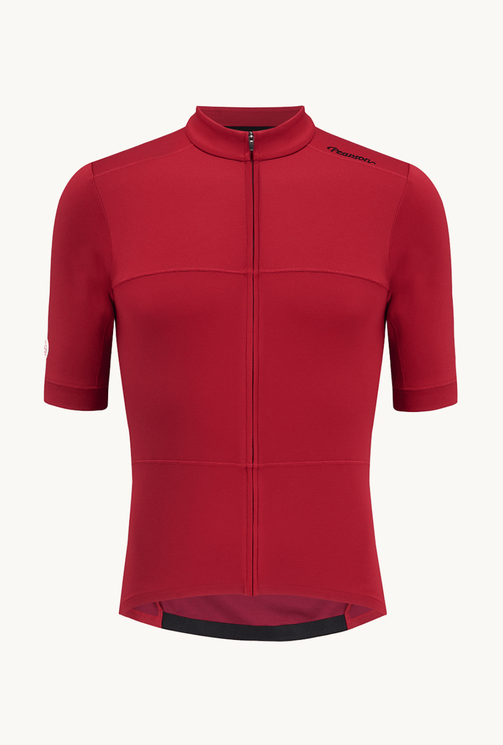 Pearson 1860  To Brighton - Road Short Sleeve Merino Sportwool Jersey  Large / Red