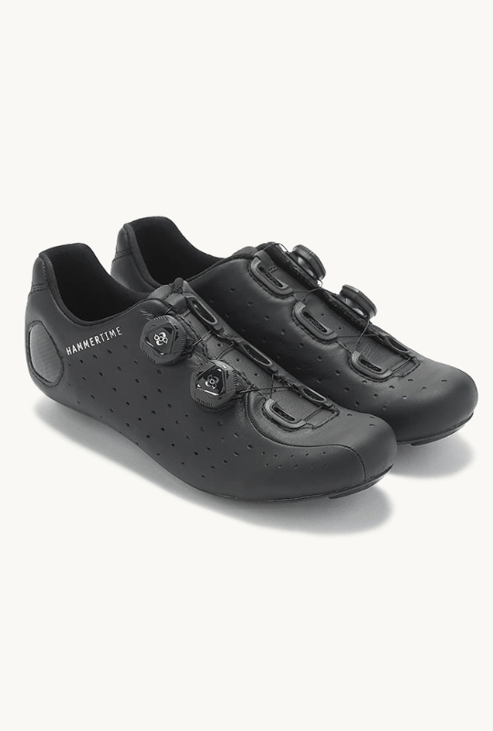 Pcs  Hammertime - Carbon Road Shoes Black  42 / Wide / Black