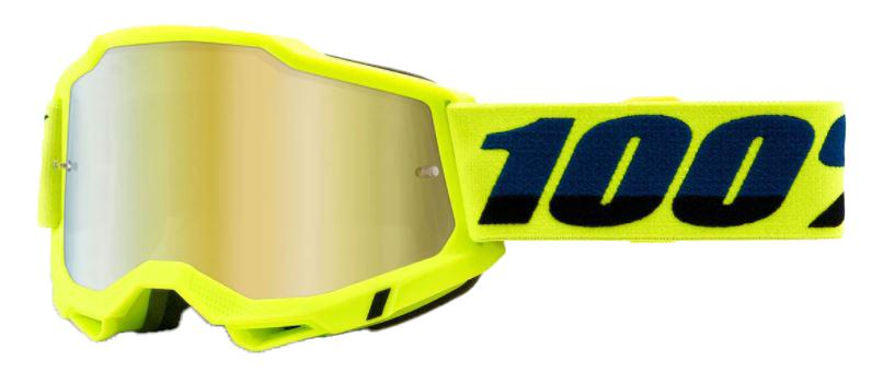 100% Accuri 2 Goggles Mirror Lens - Fluorescent Yellow