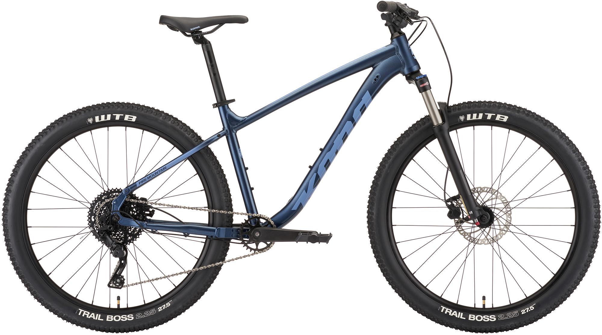 Kona Fire Mountain Hardtail Bike (2022) - Gloss Gose Blue