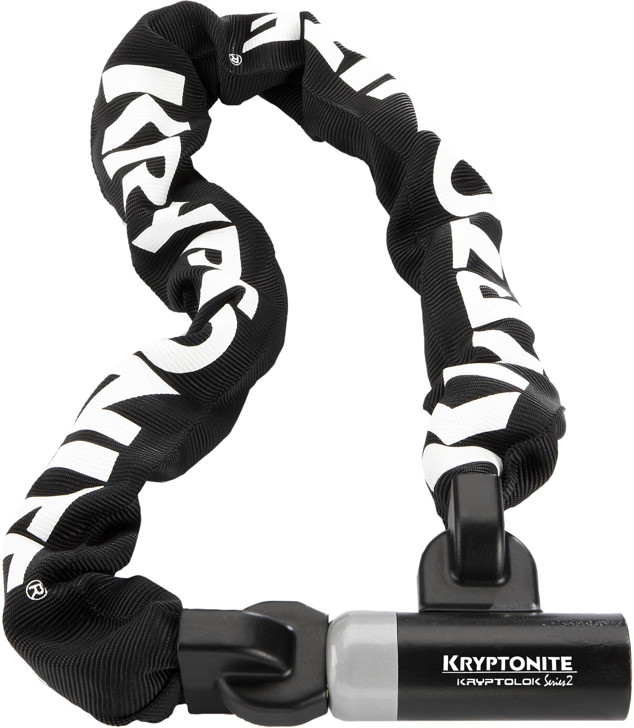 Kryptonite Kryptolok Series 2 995 Integrated Chain - Black/orange