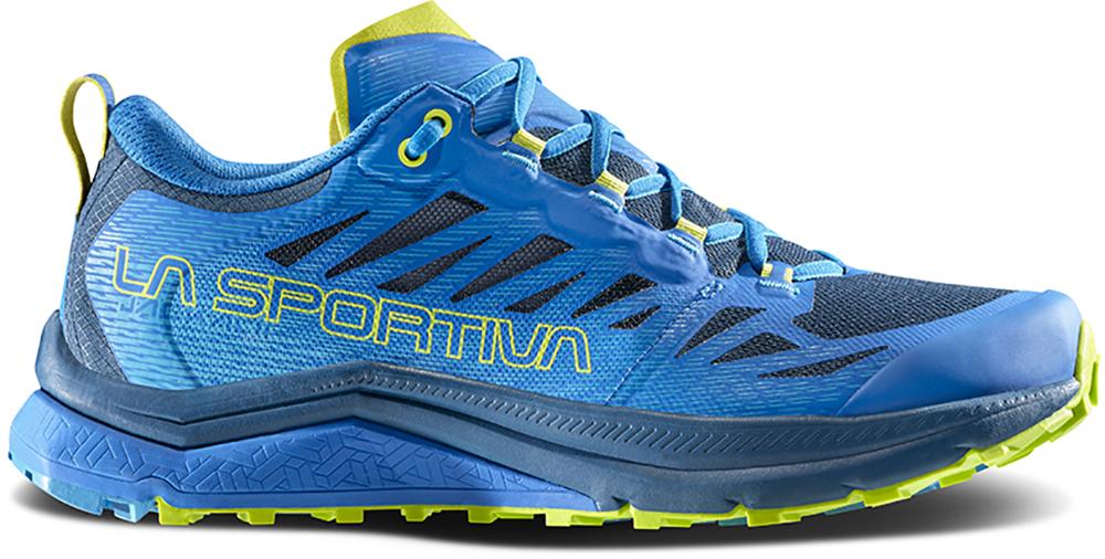 La Sportiva Jackal Ii Trail Running Shoes - Electric Blue/lime Punch