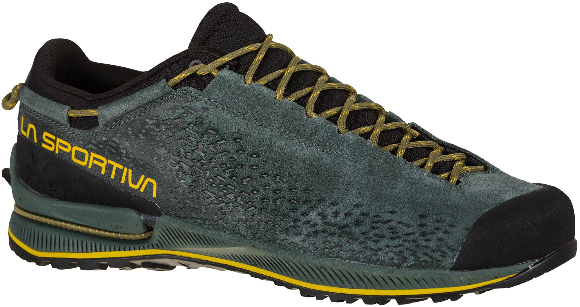 La Sportiva Tx2 Evo Leather Approach Shoes - Charcoal/moss