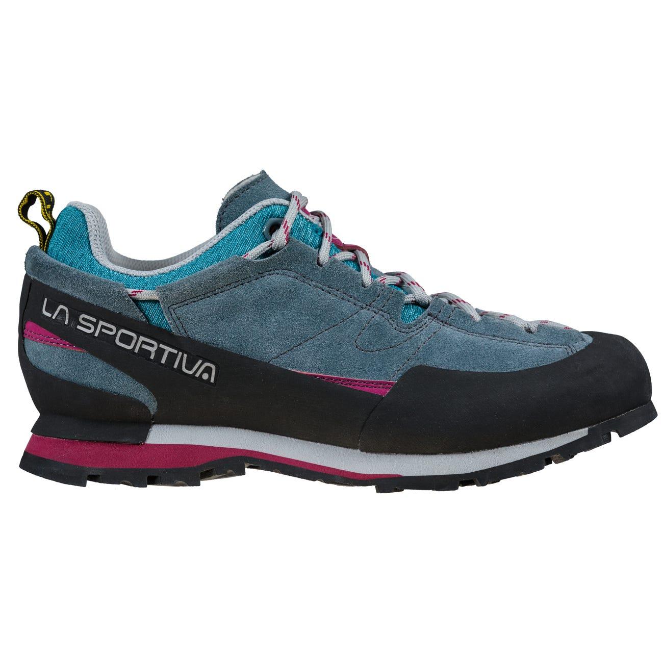 La Sportiva Womens Boulder X Hiking Shoes - Slate/red Plum