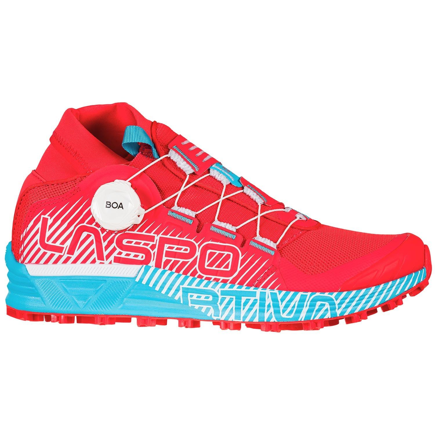 La Sportiva Womens Cyklon Trail Running Shoes - Hibiscus/malibu Blue