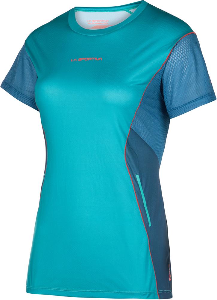 La Sportiva Womens Resolute T Shirt - Lagoon/storm Blue