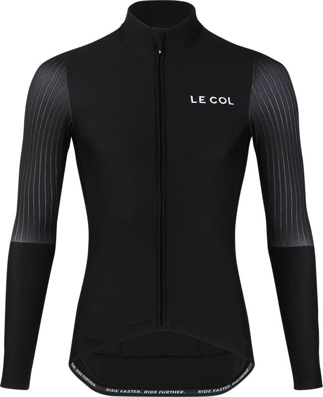 Le Col Pro Aero Long Sleeve Cycling Jersey - Black