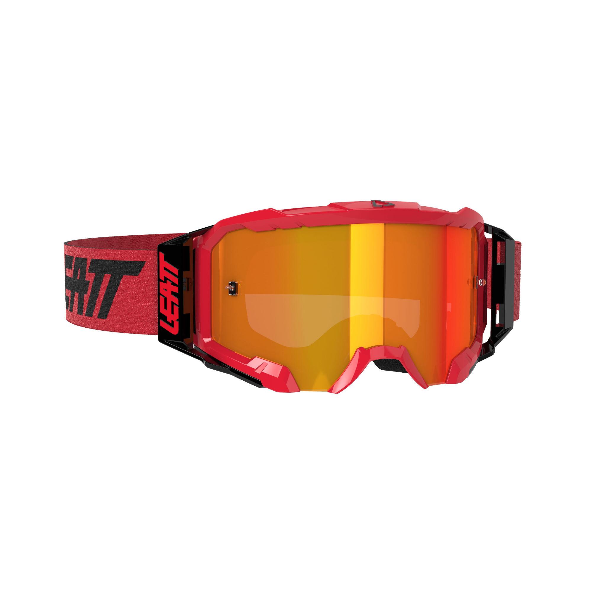Leatt Goggles Velocity 5.5 Iriz - Red/red