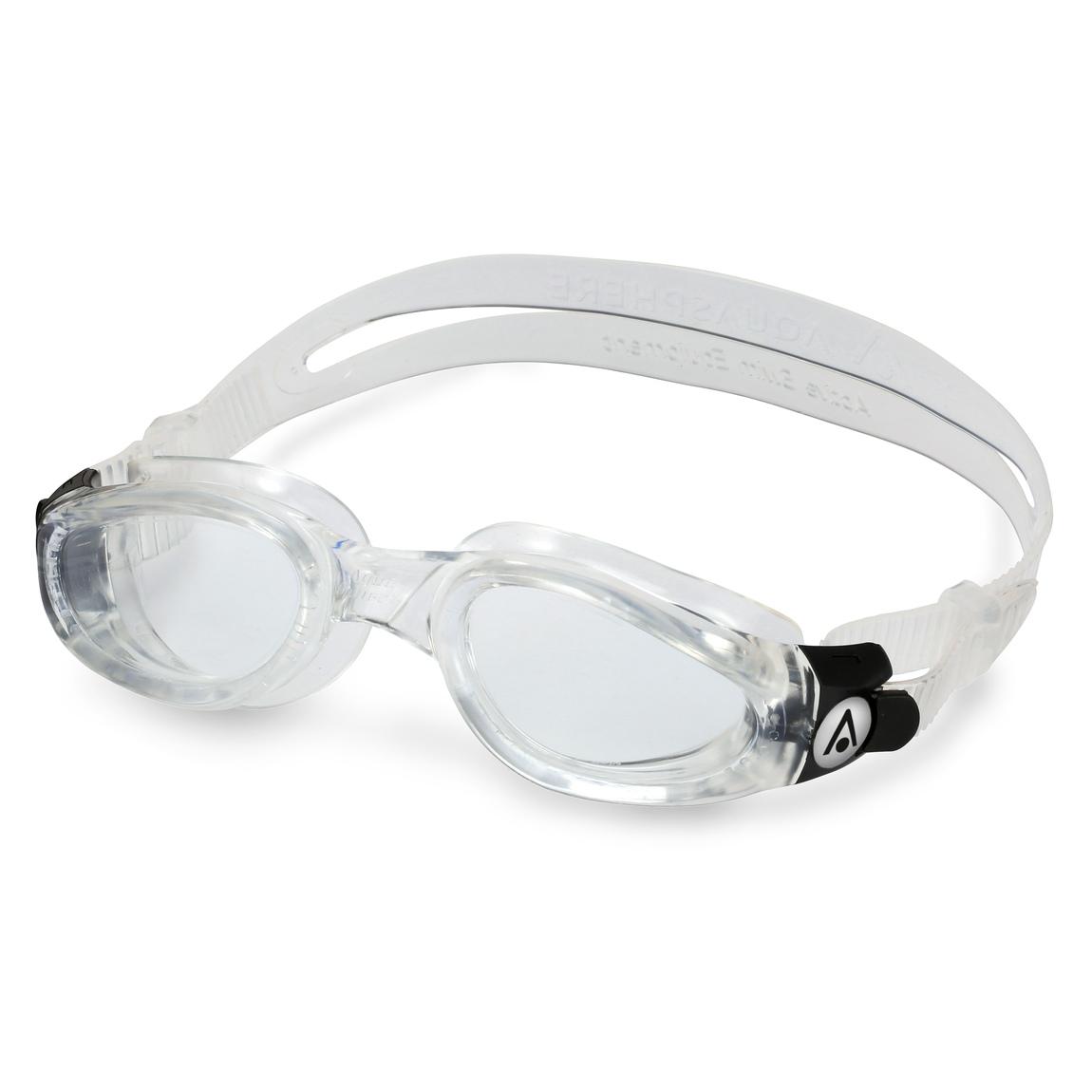 Aqua Sphere Kaiman Goggles Clear Lens - Clear/black