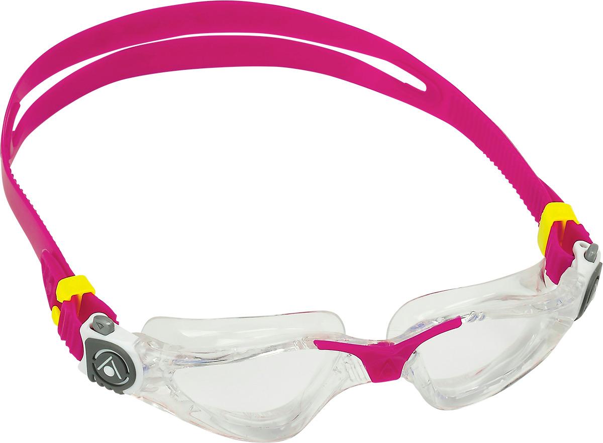 Aqua Sphere Kayenne Compact Goggle (clear Lens) Transparent/re - Raspberry/clear