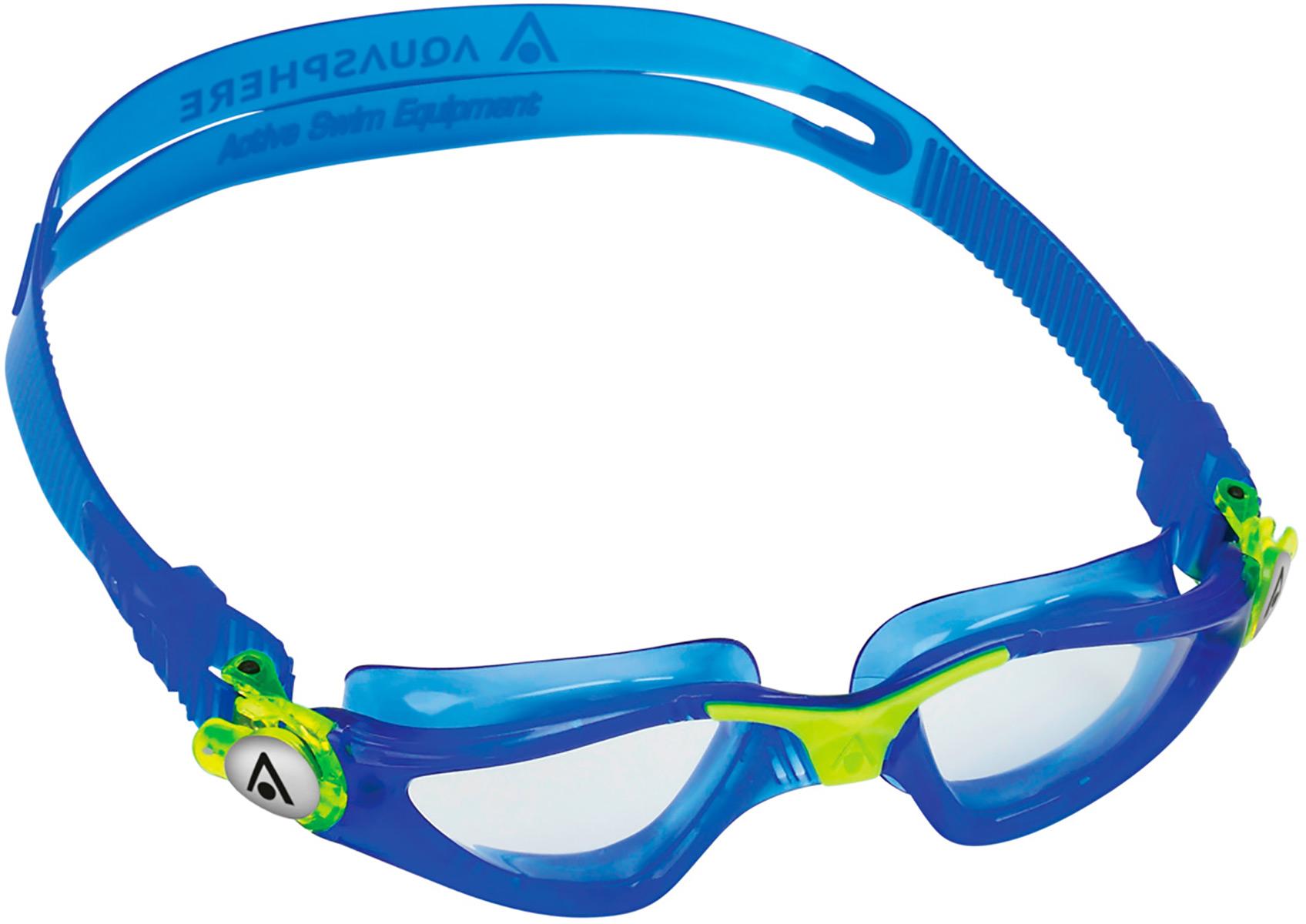 Aqua Sphere Kayenne Junior Goggles Clear Lens - Clear Blue