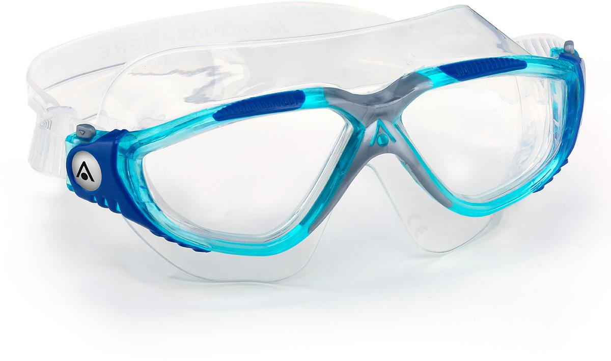 Aqua Sphere Vista Goggles Clear Lens - Turquoise/blue