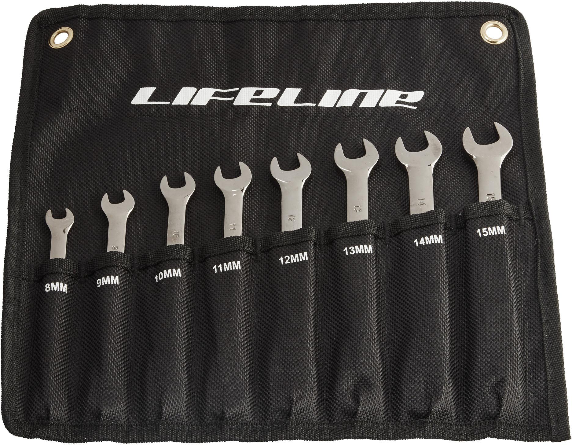Lifeline Crv Ratchet Wrenches - Black