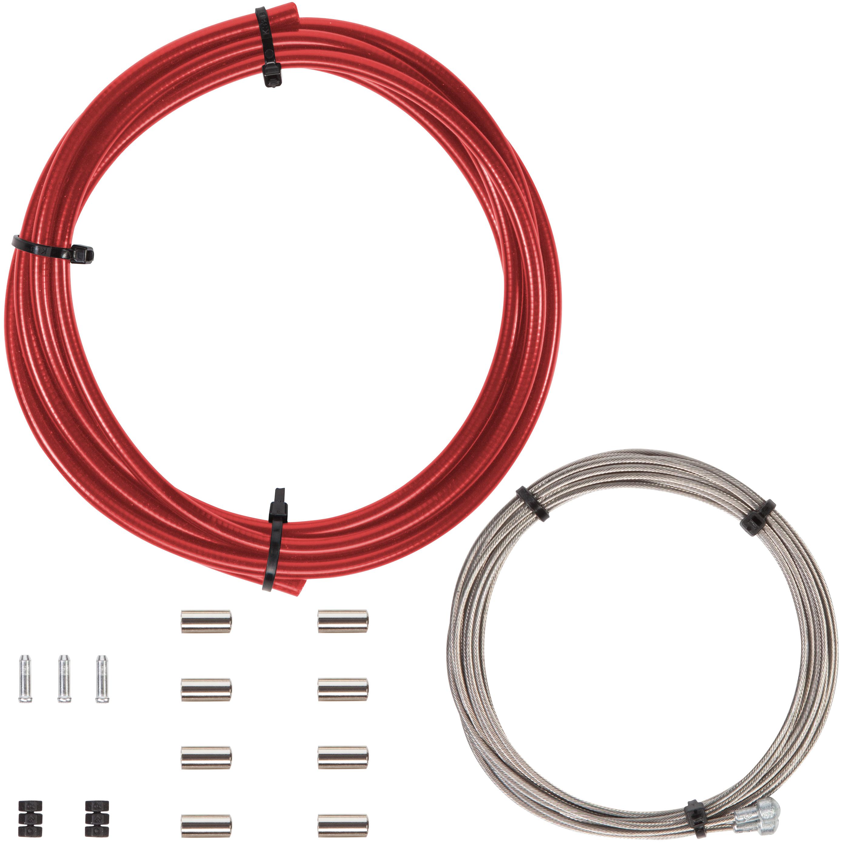 Lifeline Essential Brake Cable Set - Shimano/sram Road - Red