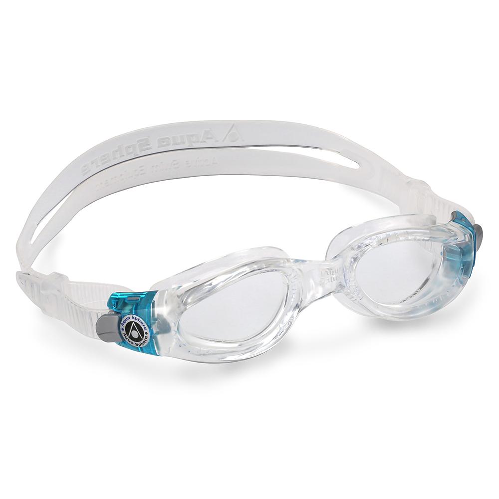 Aqua Sphere Womens Kaiman Compact Goggles - Blue/clear
