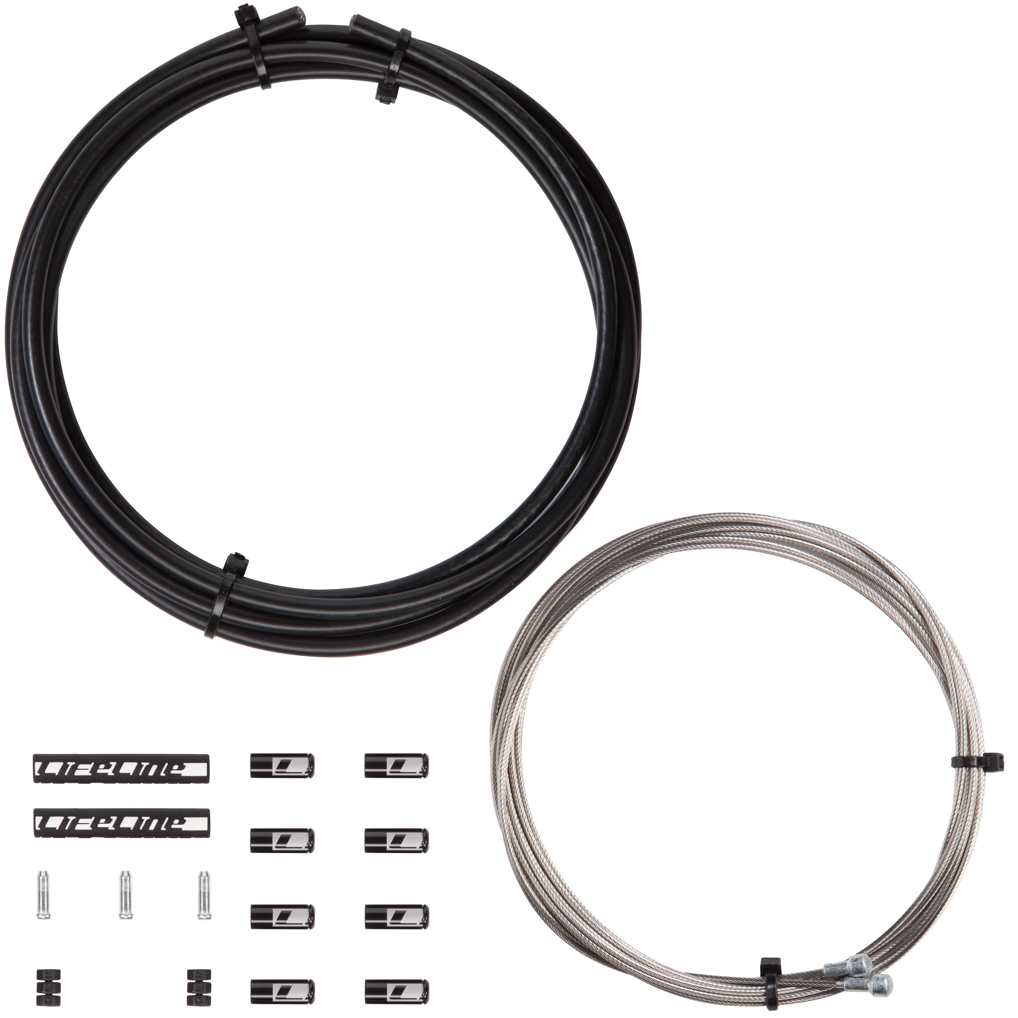 Lifeline Performance Brake Cable Set - Campagnolo - Black