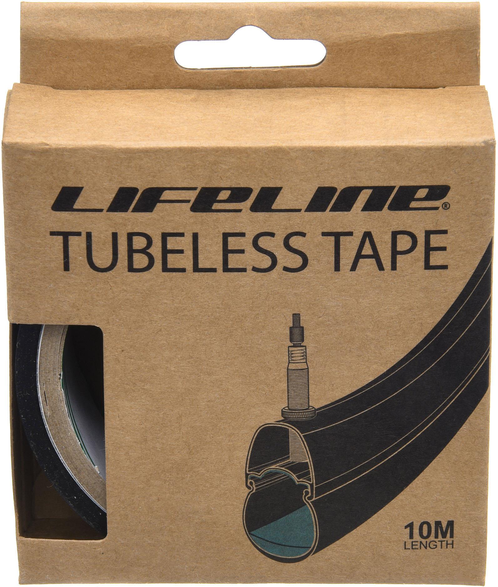 Lifeline Professional Tubeless Rim Tape 10m - Black