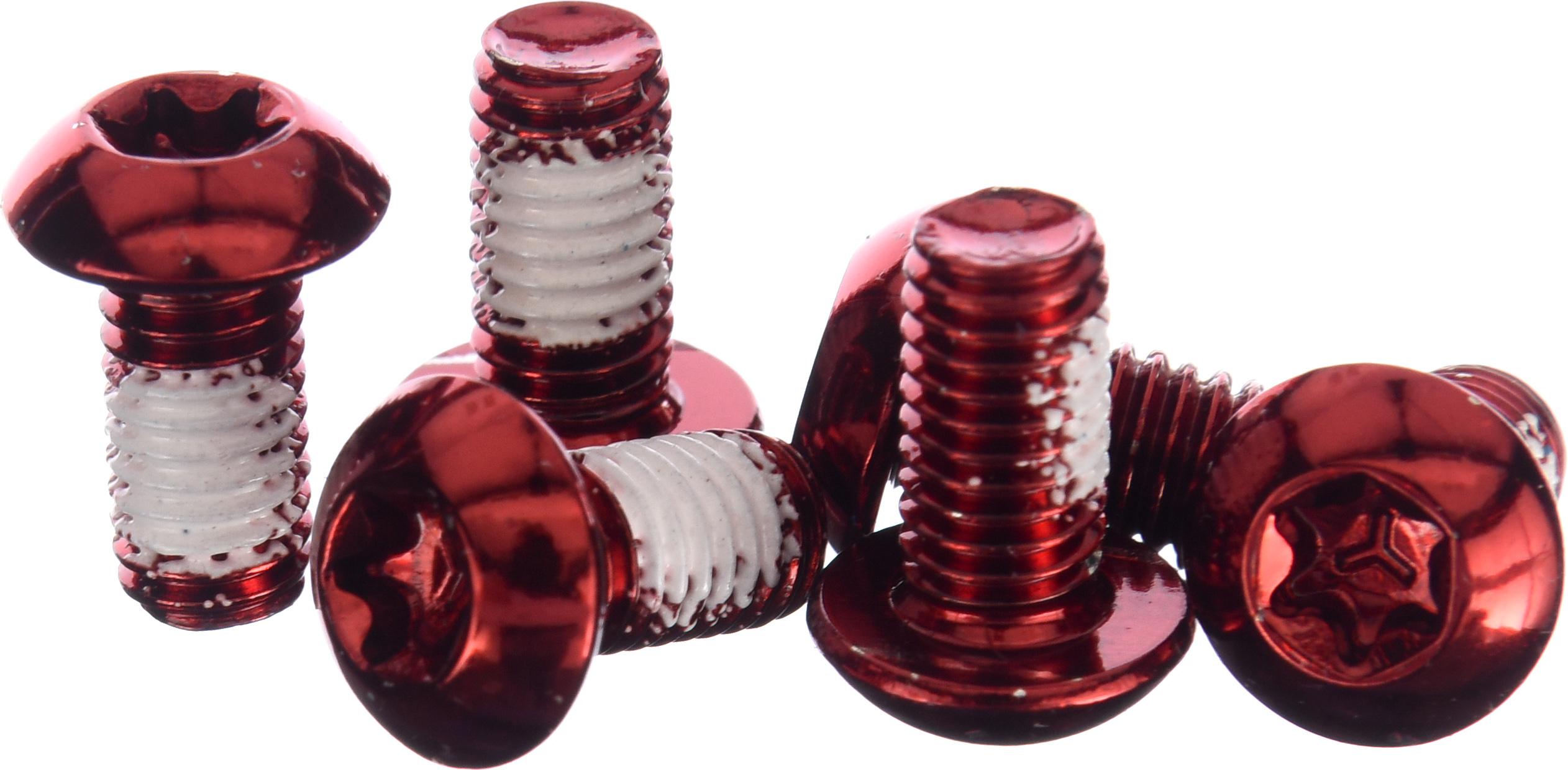 Lifeline Rotor Bolts - Red