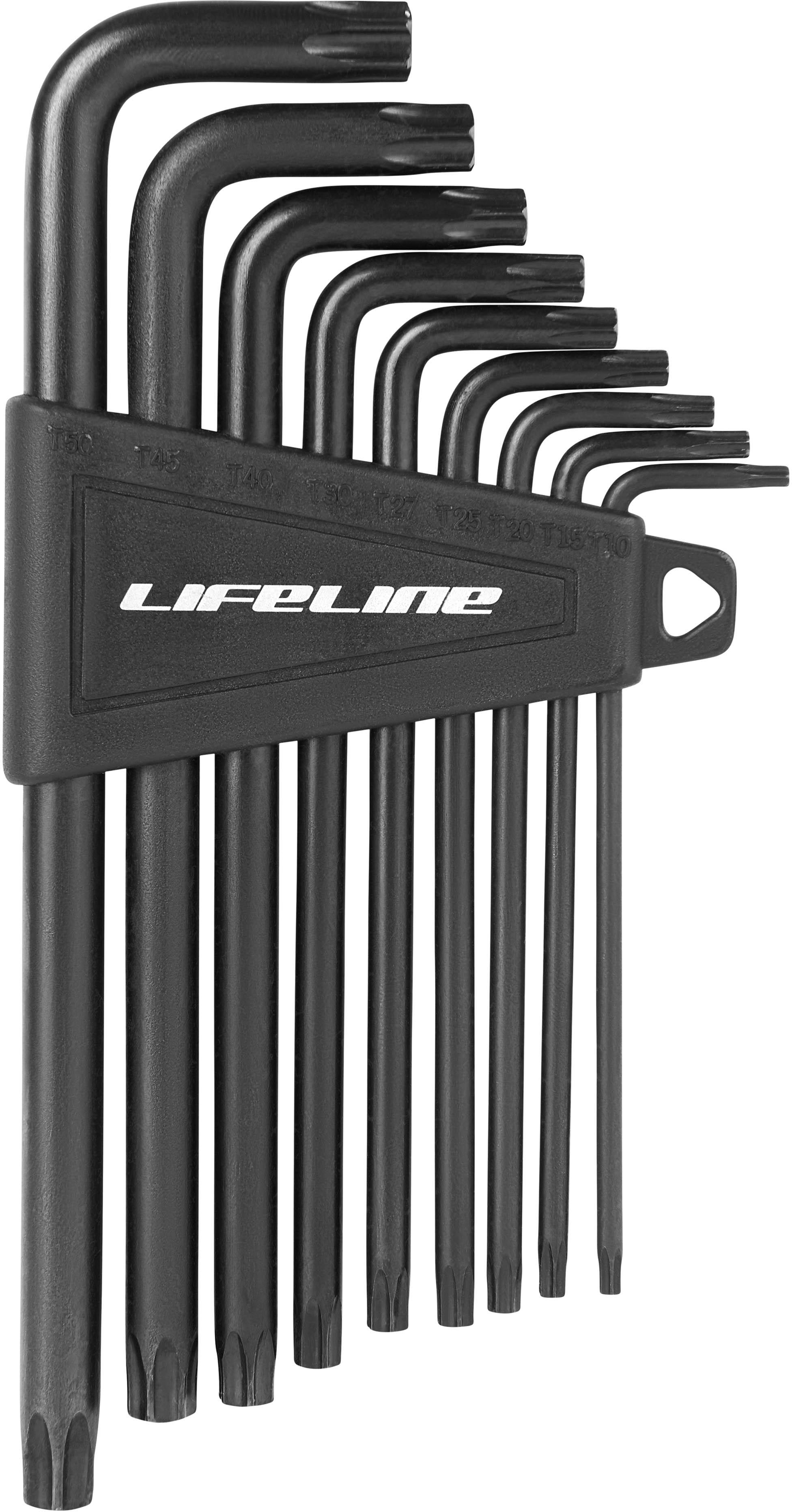 Lifeline Torx Star Key Set - Long - Black