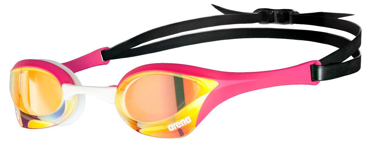 Arena Cobra Ultra Swipe Swim Mirror Goggles - Copper/pink