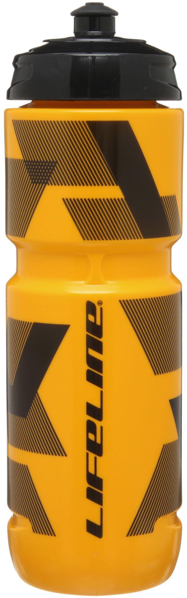 Lifeline Water Bottle 800ml - Yellow/black