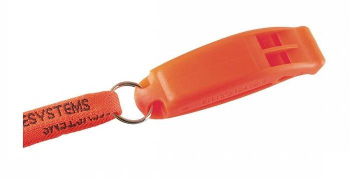 Lifesystems Safety Whistle - Orange