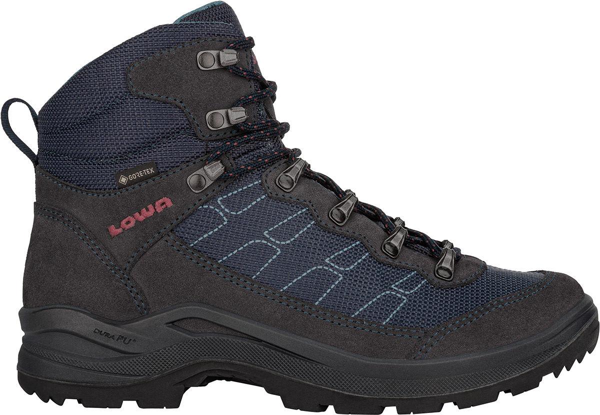 Lowa Womens Taurus Pro Gore-tex Mid Hiking Boots - Navy