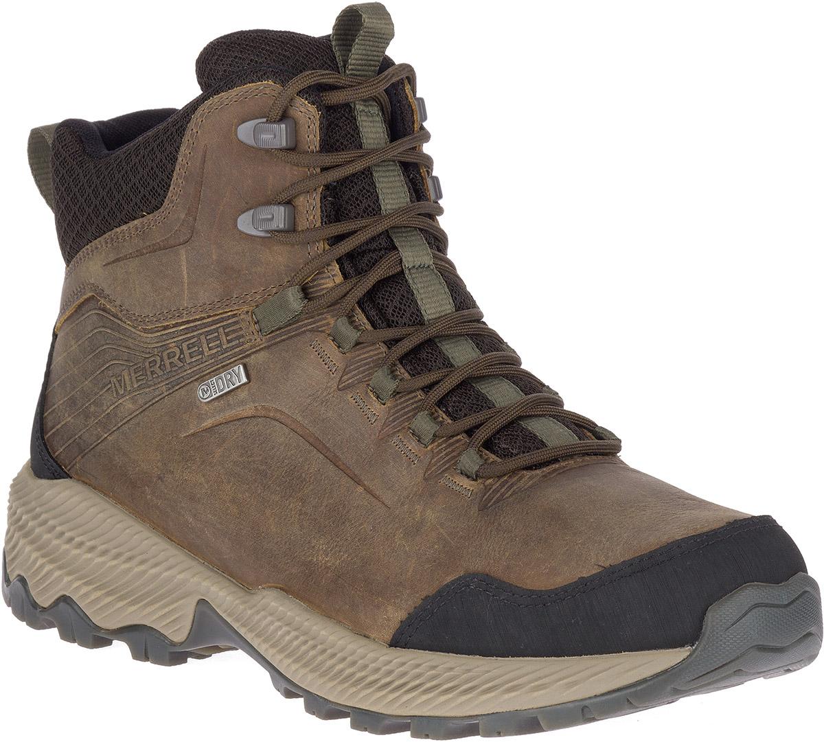 Merrell Forestbound Waterproof Mid Hiking Boots - Cloudy