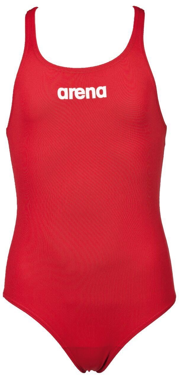 Arena Solid Swim Pro Swimsuit - Red White