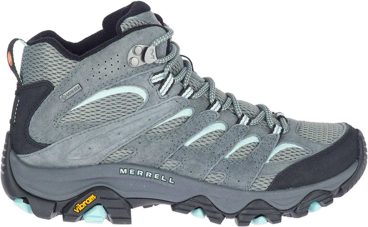 Merrell Womens Moab 3 Mid Gore-tex Hiking Boots - Sedona Sage