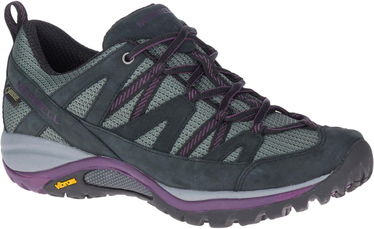 Merrell Womens Siren Sport 3 Gore-tex Hiking Shoes - Black/blackberry