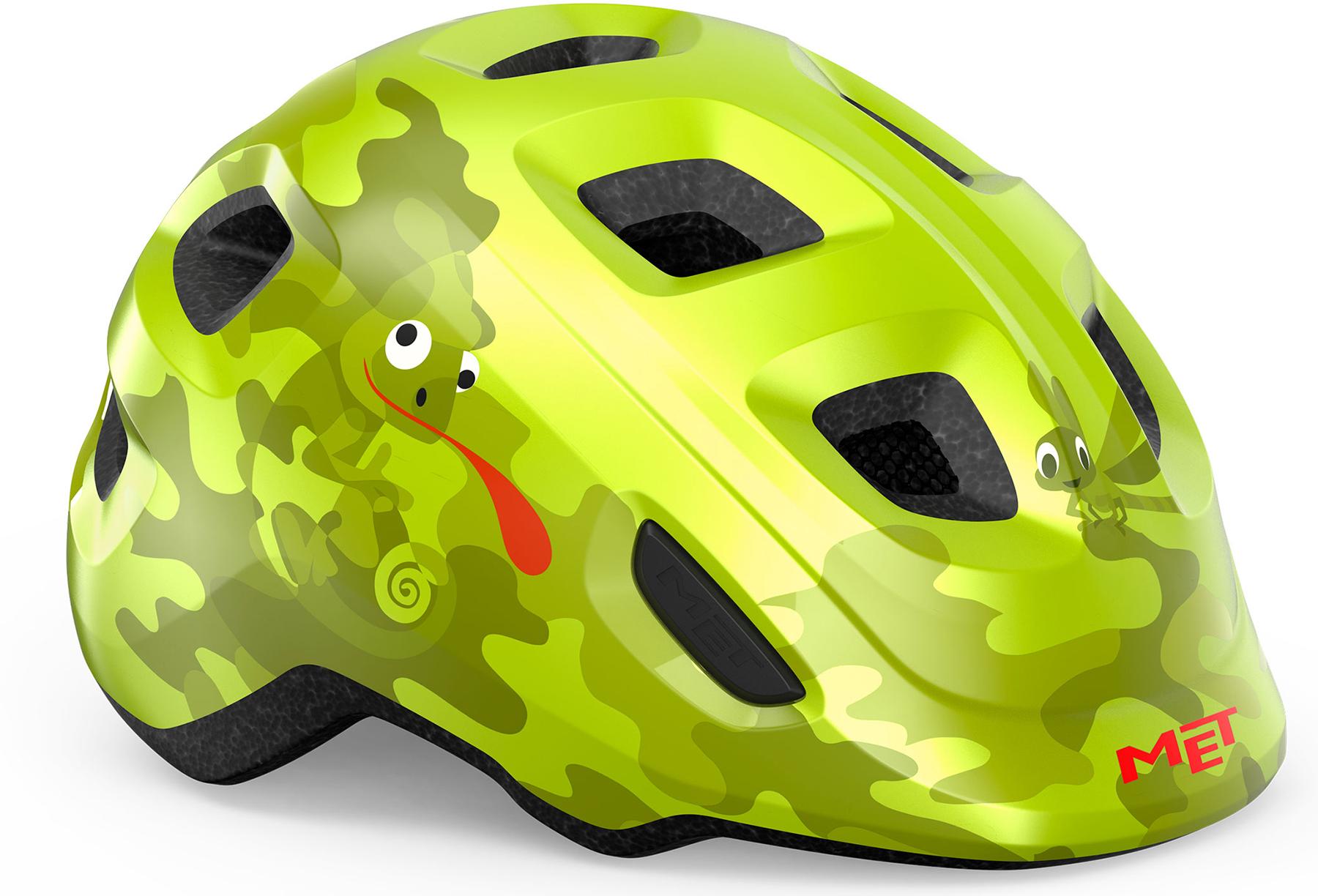 Met Hooray Kids Helmet - Lime Chamaleon