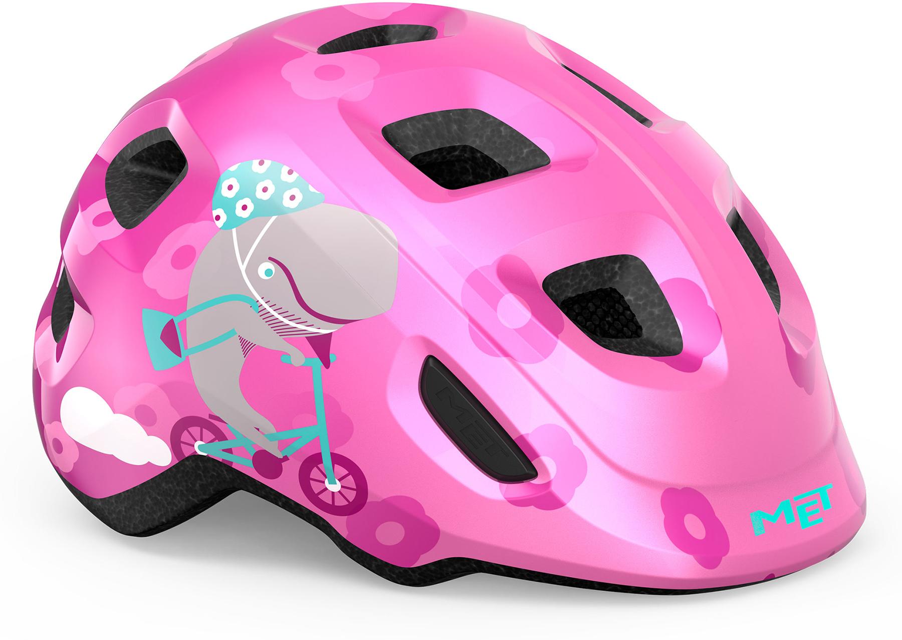 Met Hooray Kids Helmet - Pink Whale