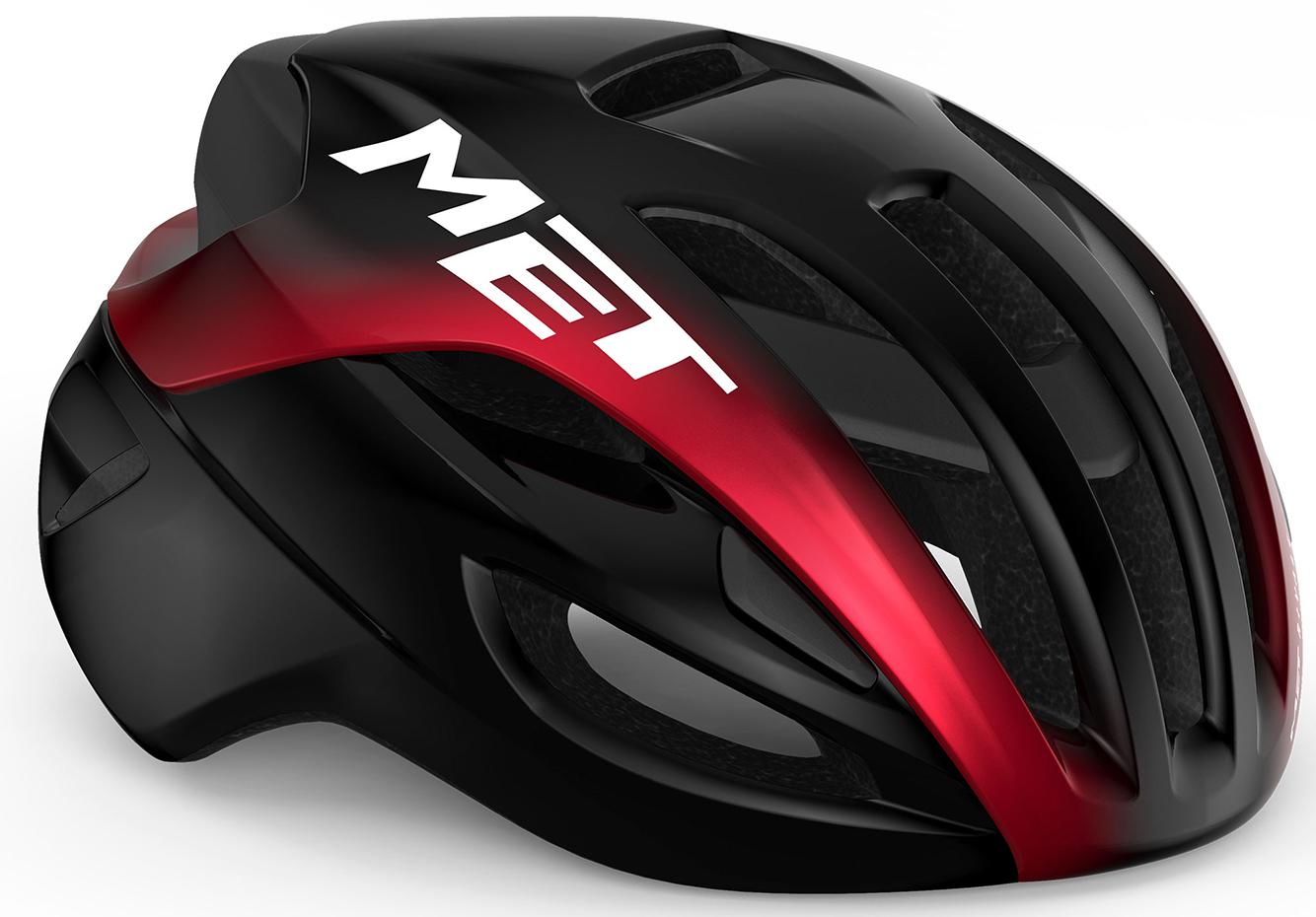 Met Rivale (mips) Road Helmet - Black/red