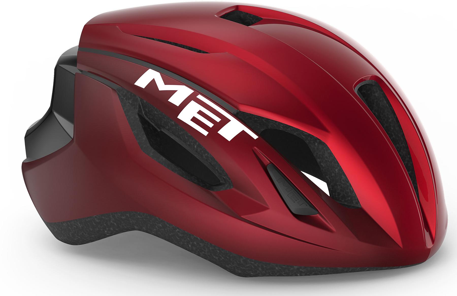 Met Strale Helmet - Red Metallic