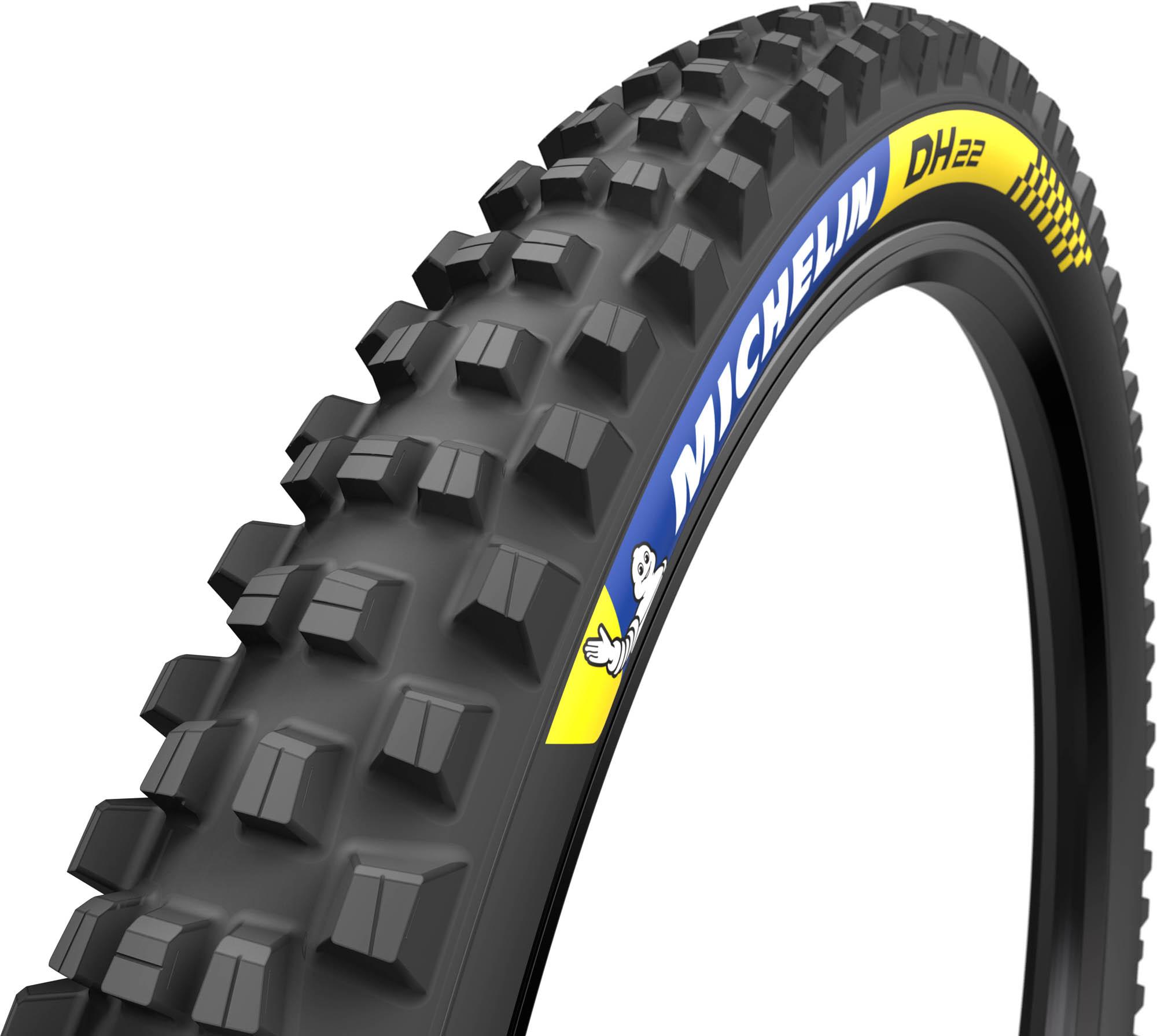Michelin Dh 22 Downhill Tyre (tlr) - Black