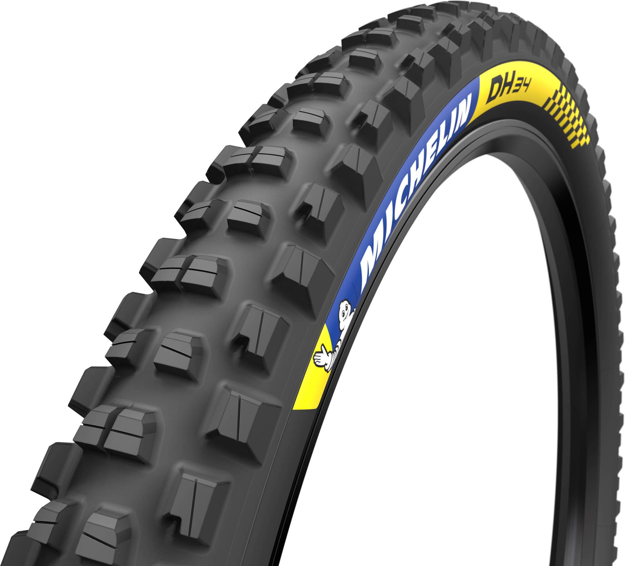 Michelin Dh 34 Tlr Tyre - Black