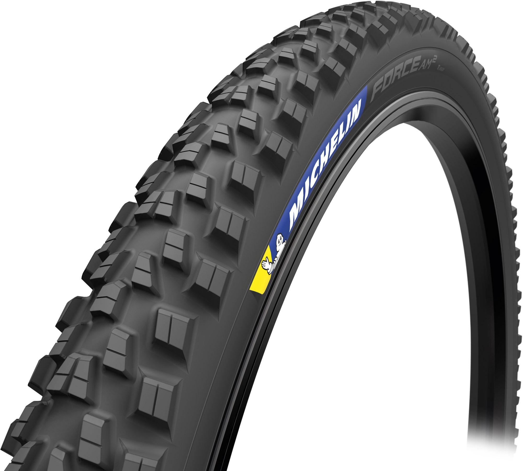 Michelin Force Am2 Competition Line Tlr Foldable Tyre - Black