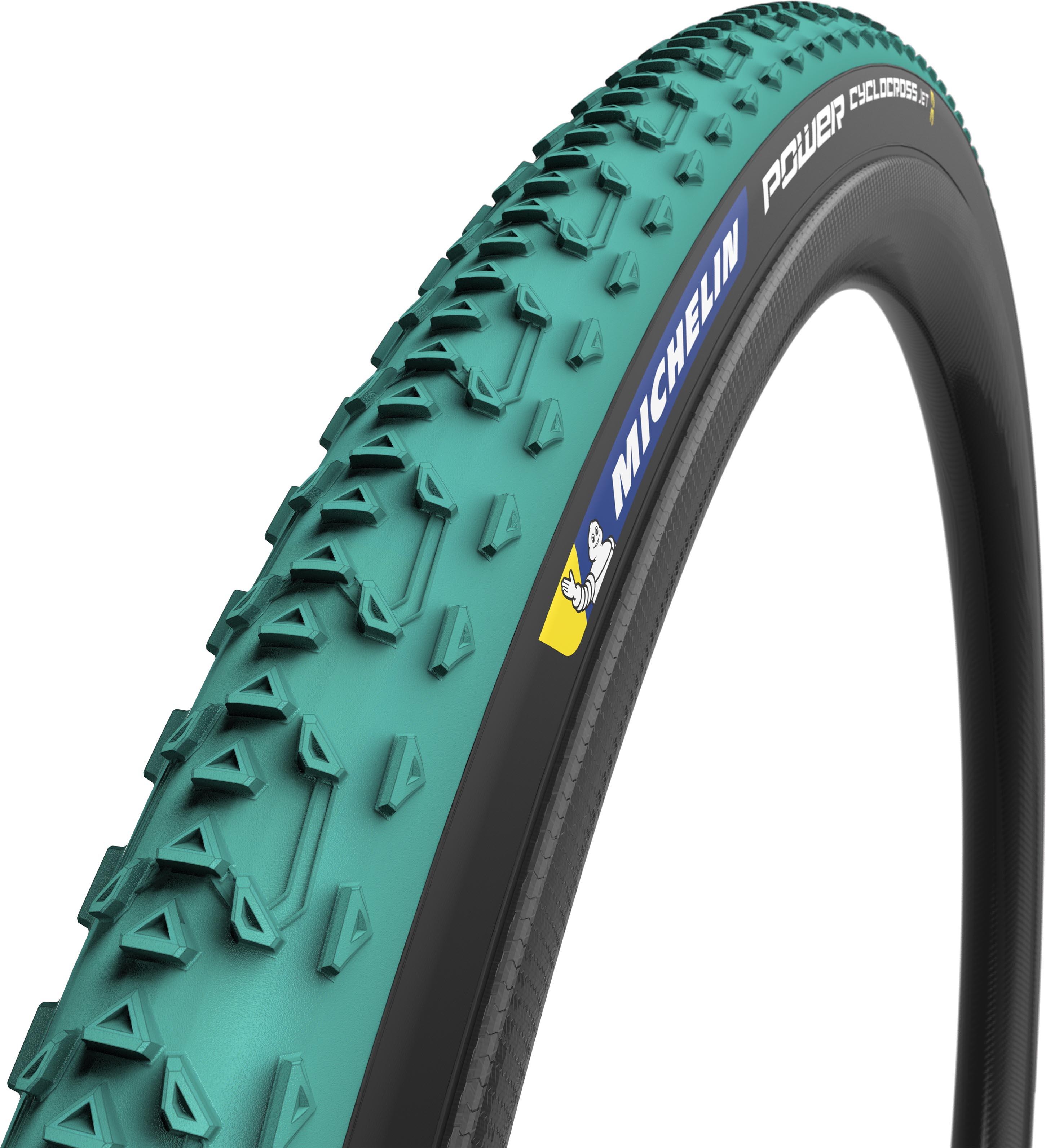 Michelin Power Cyclocross Jet Tlr Ts Tyre - Black/green