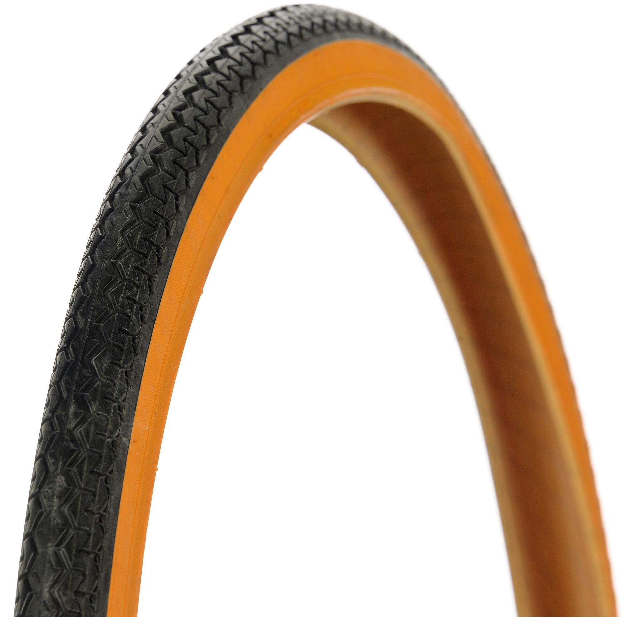Michelin World Tour Bike Tyre - Black/tan Wall