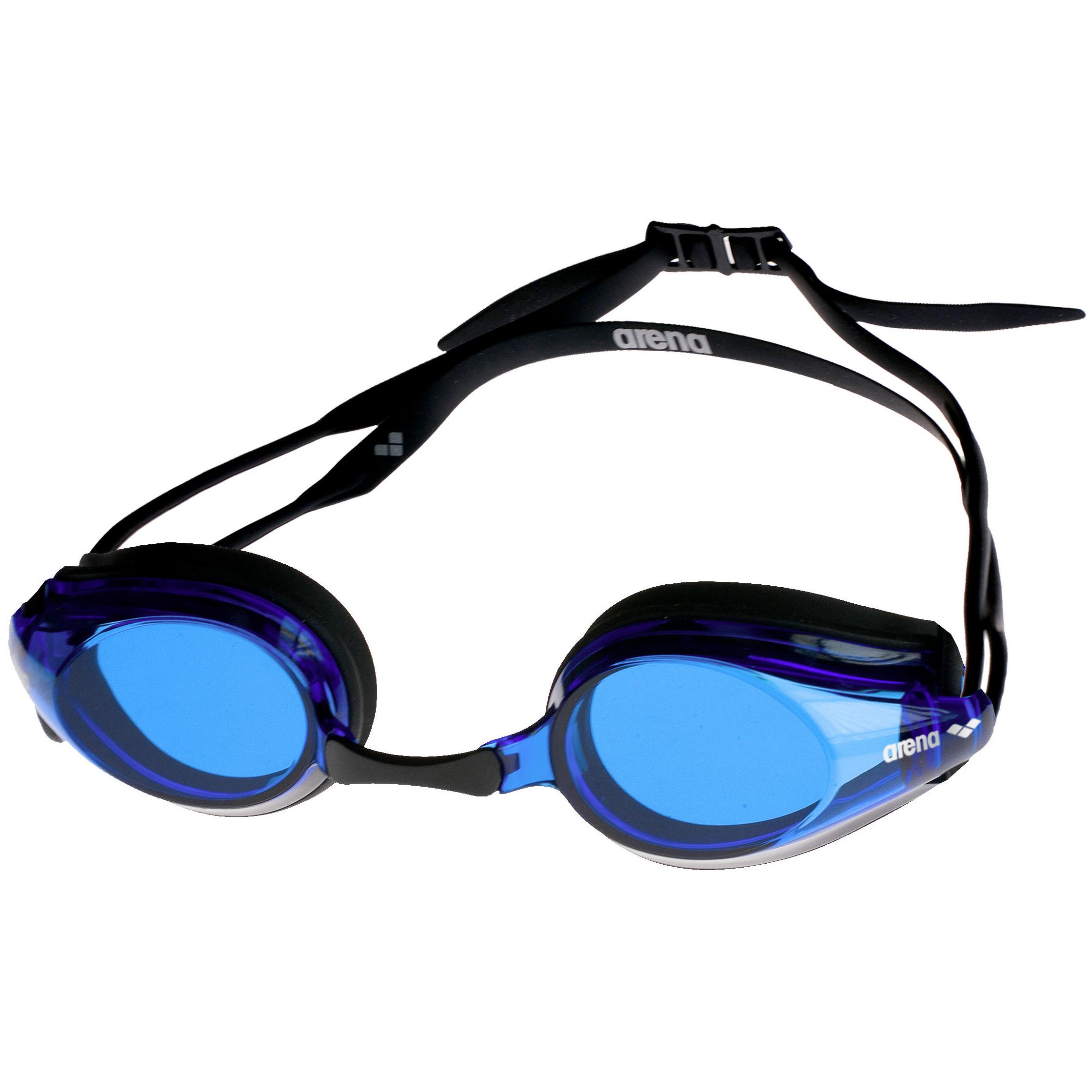 Arena Tracks Racing Goggles - Black/blue