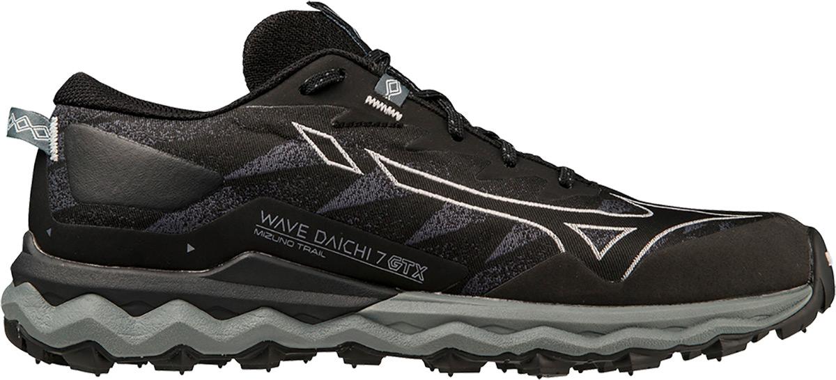 Mizuno Womens Wave Daichi 7 Gtx Trail Shoes - Black/ombre Blue/stormy Weather