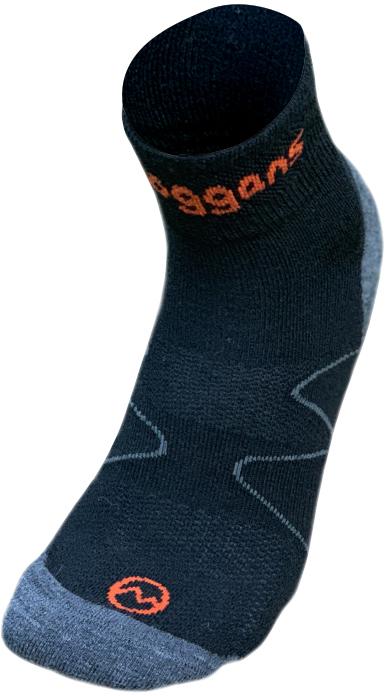 Moggans Merino Ankle Socks - Black