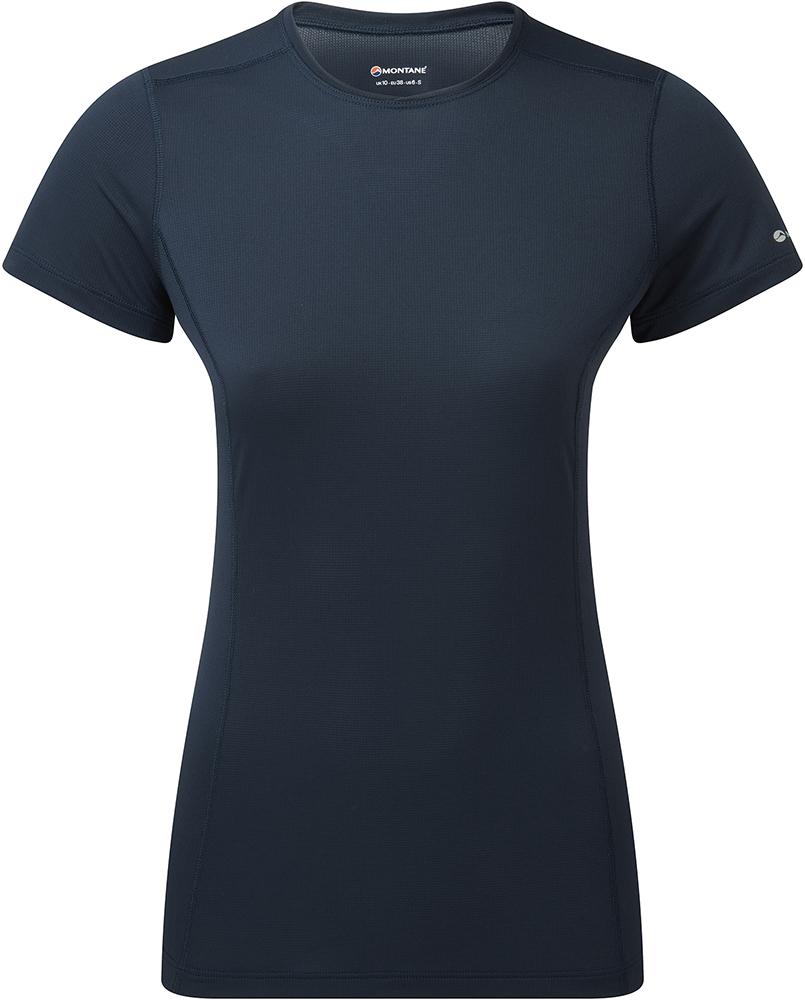 Montane Womens Dart Lite T Shirt - Eclipse Blue
