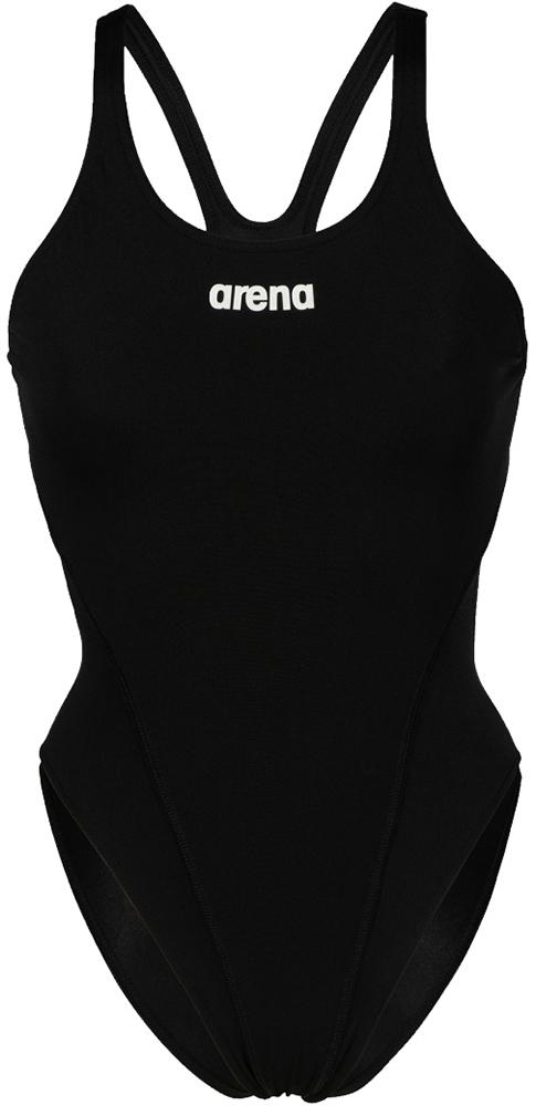 Arena Womens Team Swimsuit Swim Tech Solid - Black/white