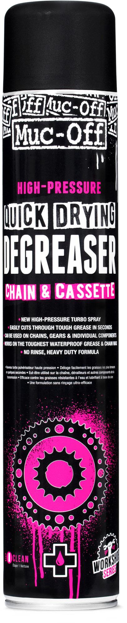 Muc-off High-pressure Quick Dry Degreaser - 750ml Aerosol - Neutral