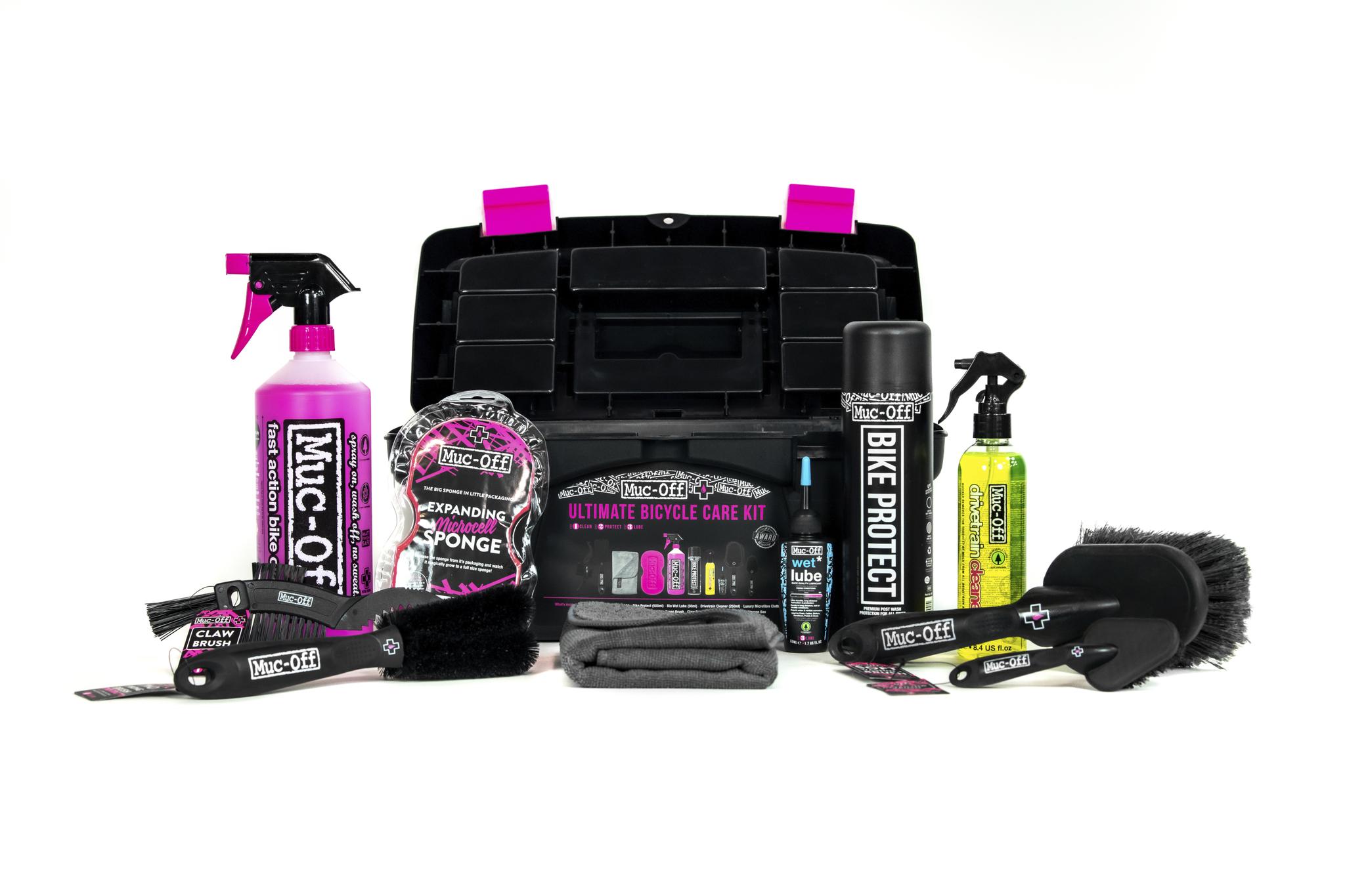 Muc-off Ultimate Bicycle Cleaning Kit - Black/pink