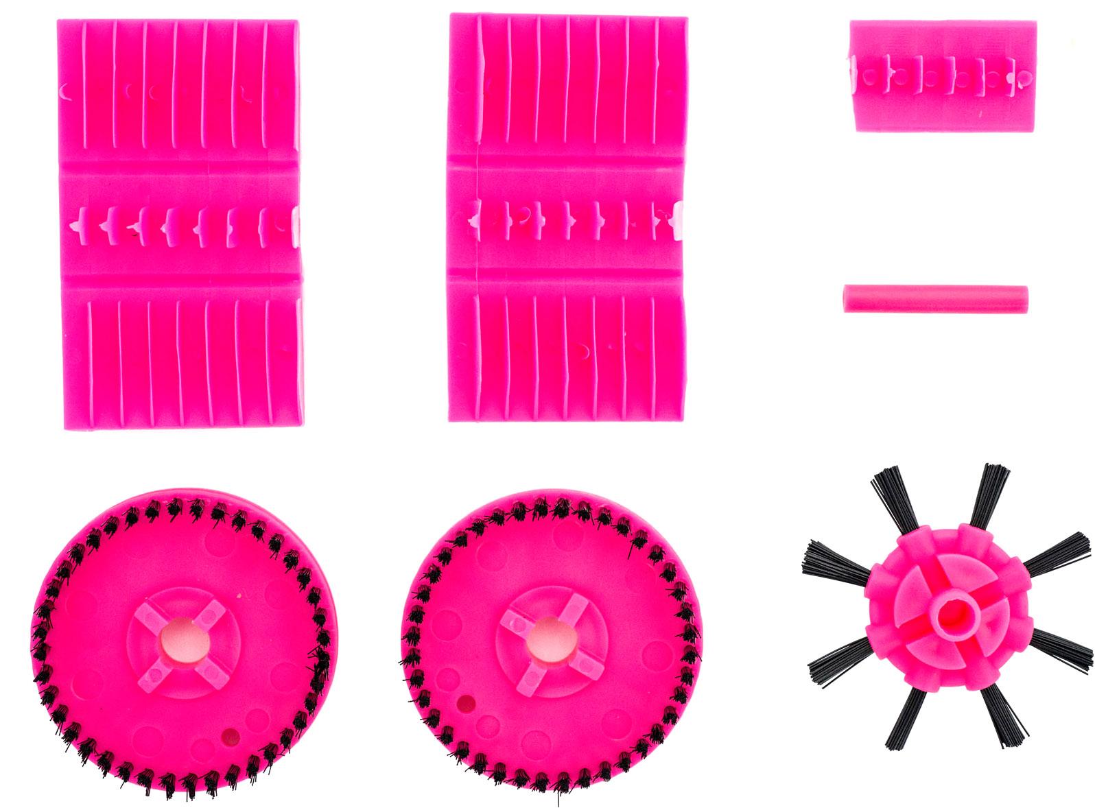 Muc-off X-3 Chain Cleaner Spare Parts Kit - Pink