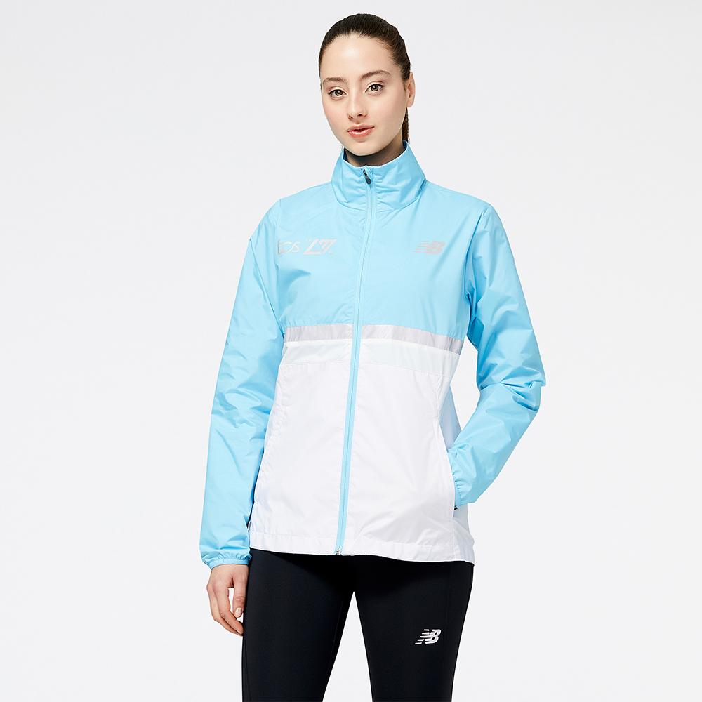 New Balance Womens London Marathon Windcheater Jacket - White